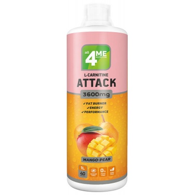 - 4me nutrition L-carnitine+Guarana Attack 3600  1000 