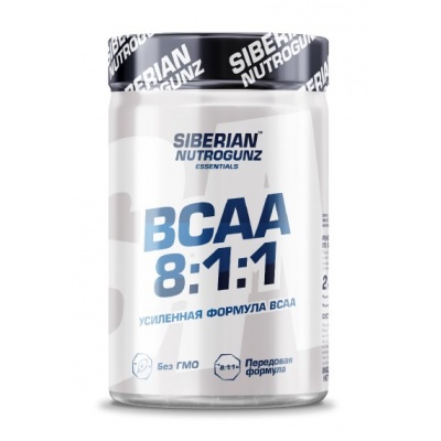 БЦАА Siberian Nutrogunz BCAA 8:1:1 225 гр
