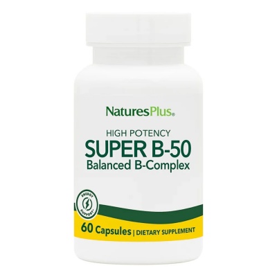  Natures Plus Super B-50 Complex 60 