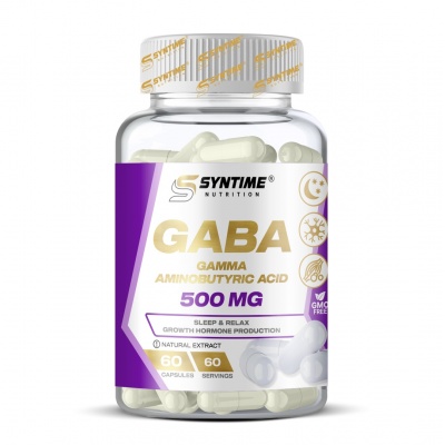 Аминокислота Syntime Nutrition Gaba 60 капсул