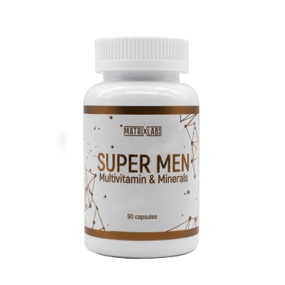 Витамины Matrix Labs Super Men Multivitamin + Mineral 90 капсул