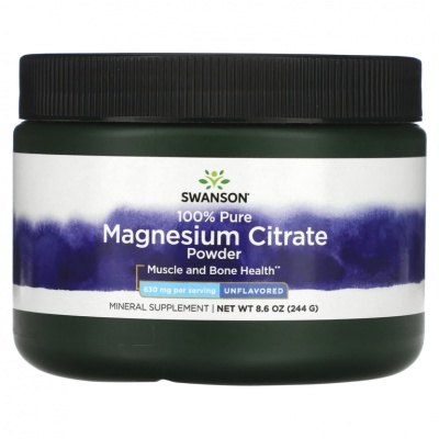  Swanson Magnesium Citrate 244 