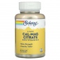 Витамины Solaray Cal-Mag citrate 2:1 ratio 90 капсул